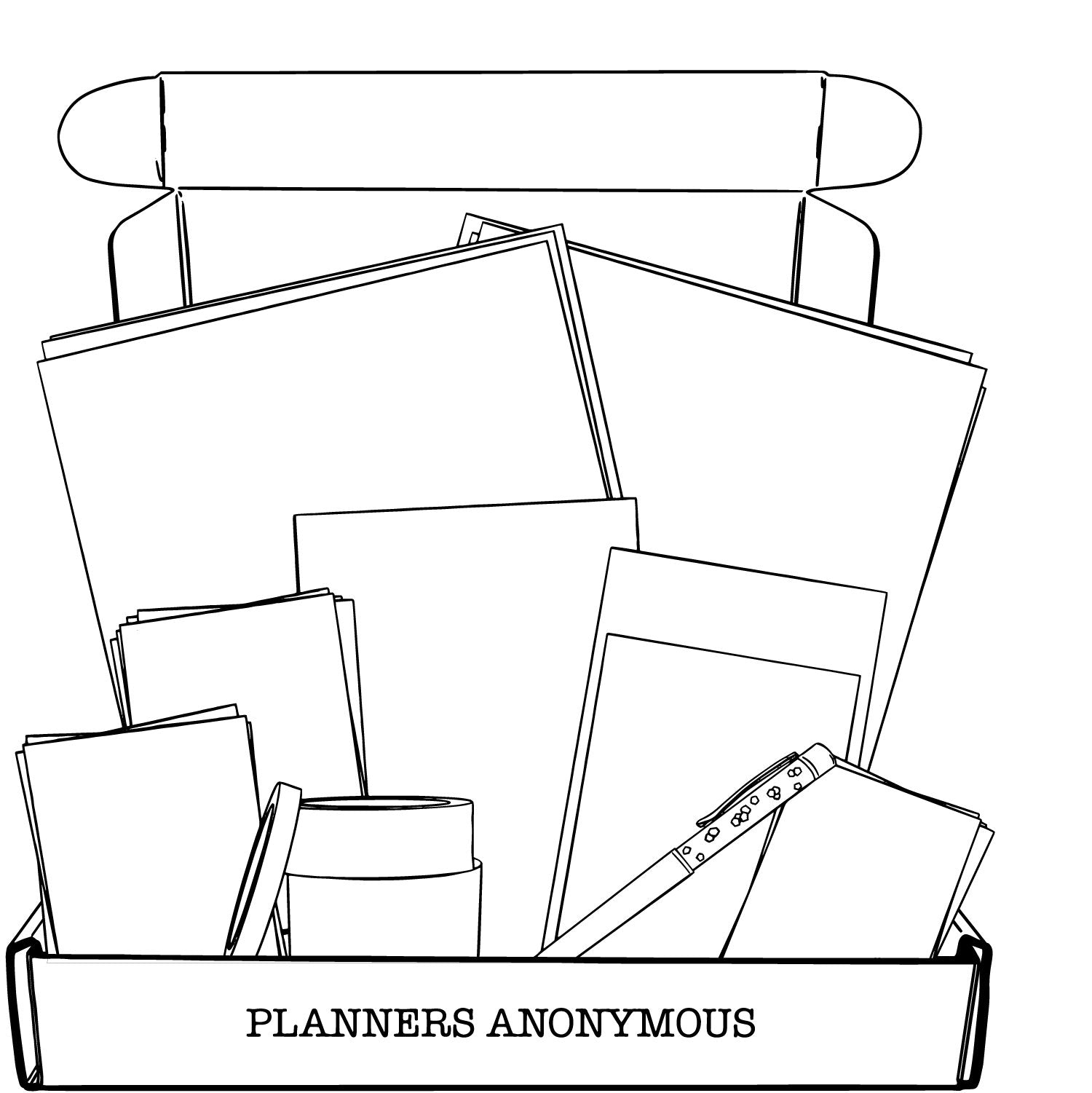 Pretty Posy 2 Planner Stationery Kit