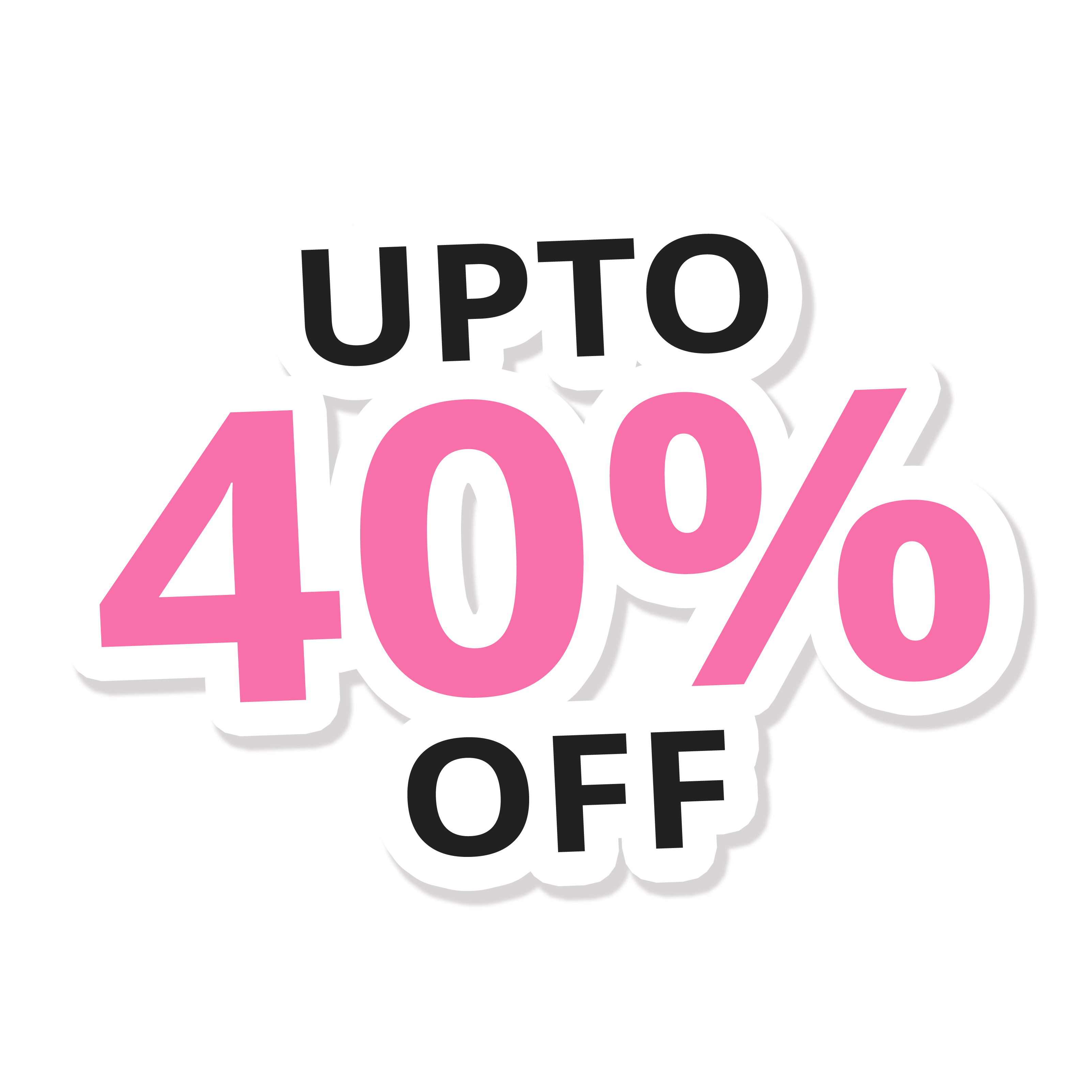 UP TO 40% OFF