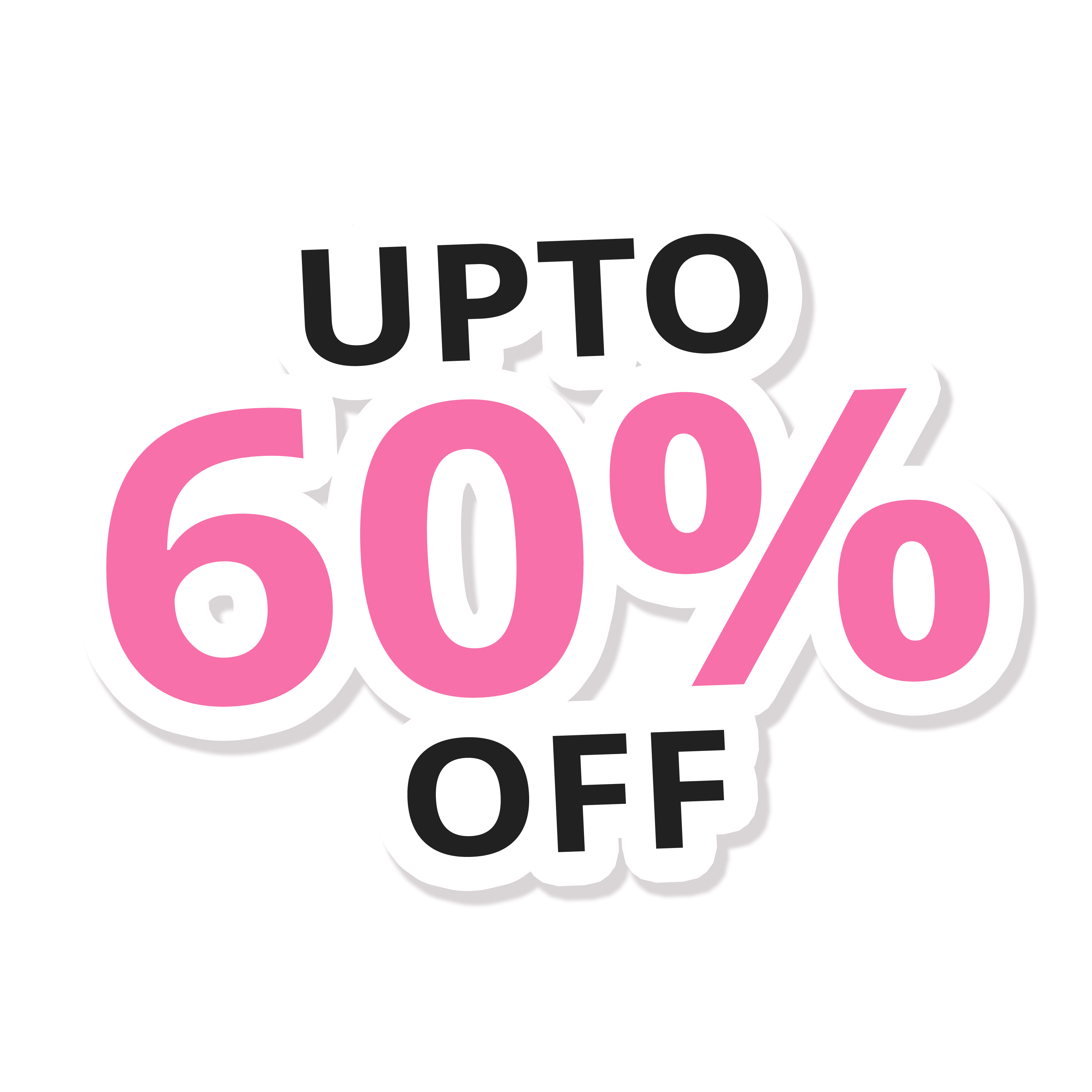 UP TO 60% OFF
