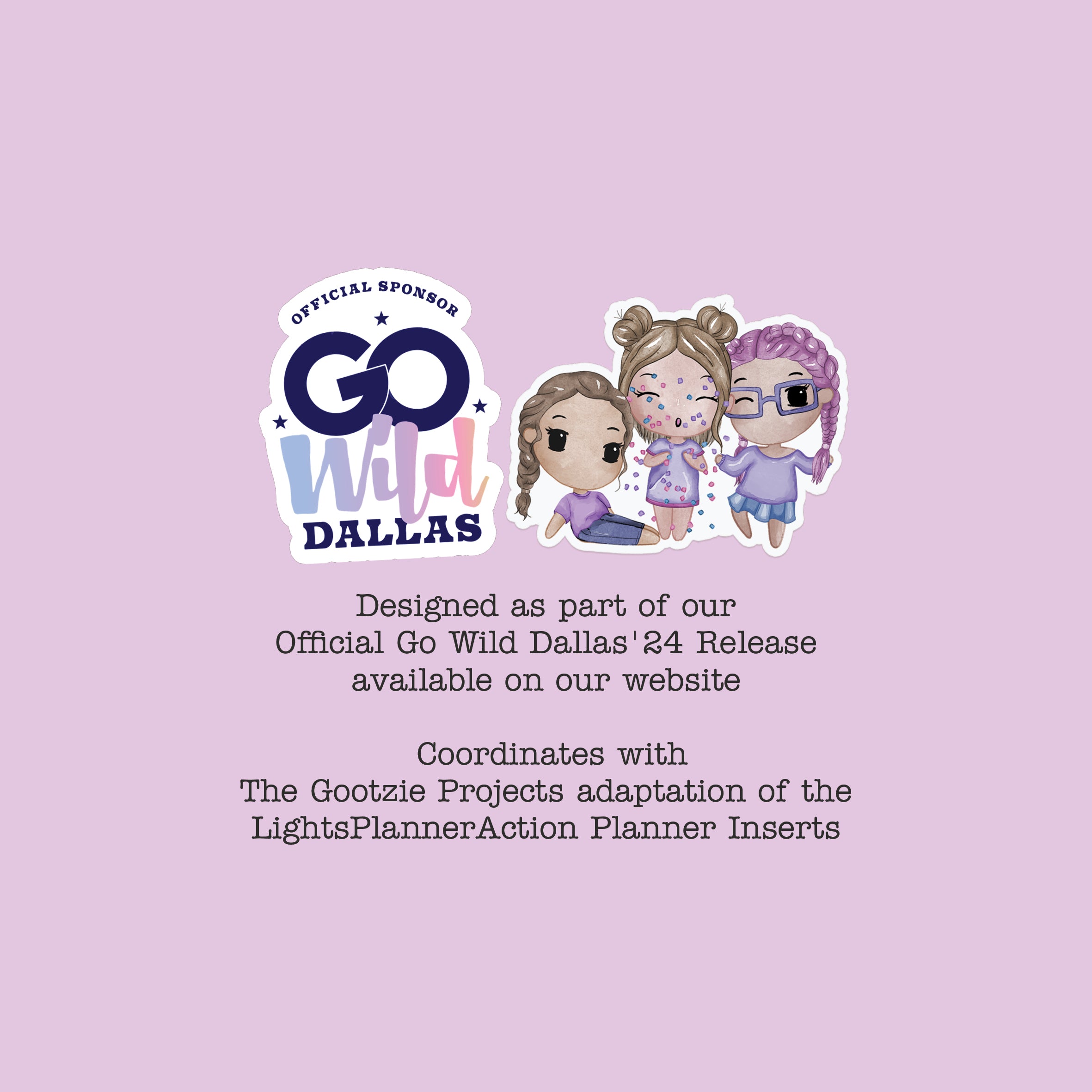 Go Wild Dallas '24 - Goodnotes Sticker Expansion Pack