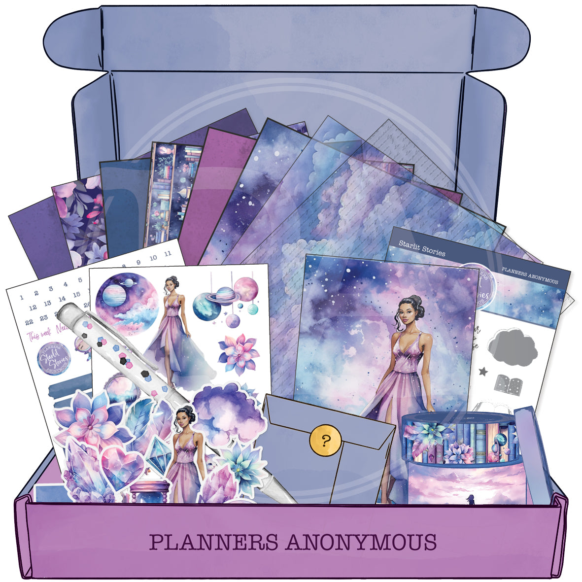 Starlit Stories Planner Kit