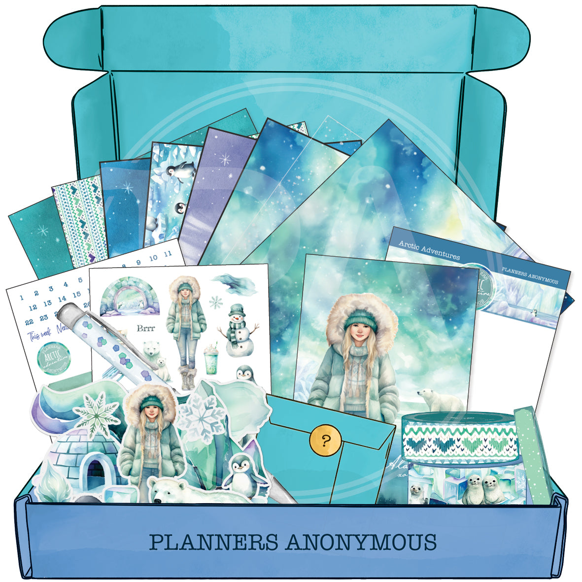 Arctic Adventures Planner Kit