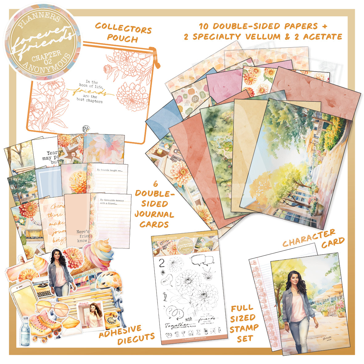 CH02: Forever Friends Paper Lover Kit