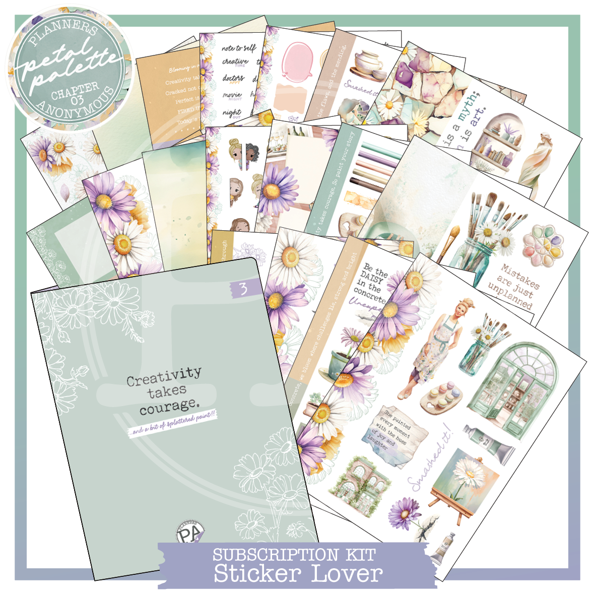 CH03: Petal Palette Sticker Lover