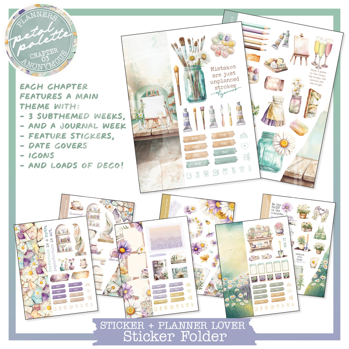 CH03: Petal Palette Sticker Lover