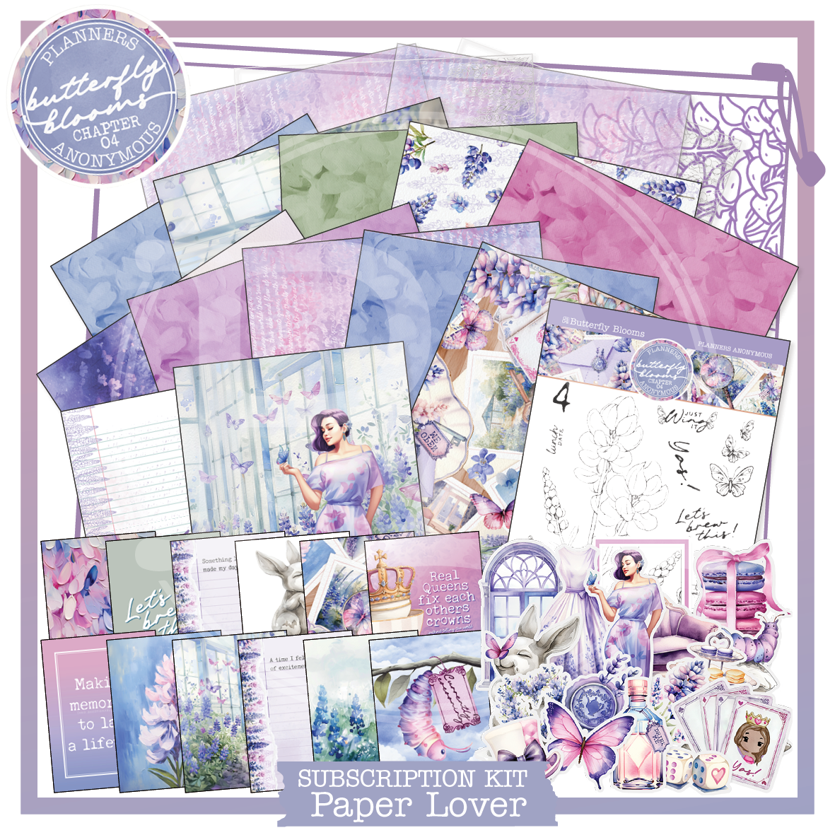 CH04: Butterfly Blooms Paper Lover Kit