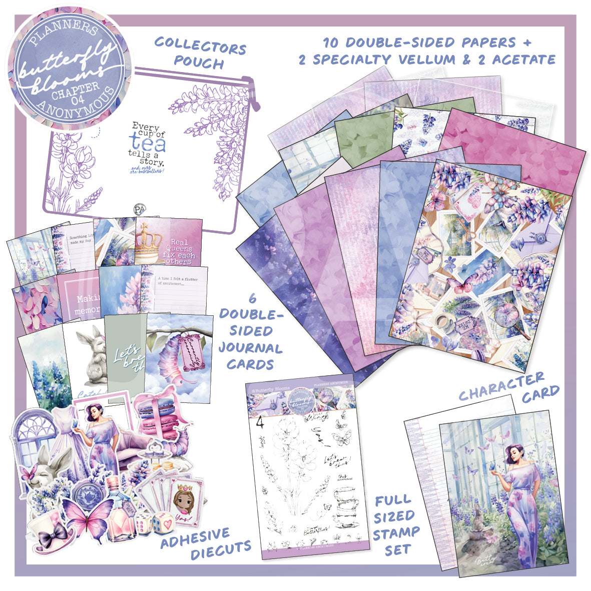 CH04: Butterfly Blooms Paper Lover Kit