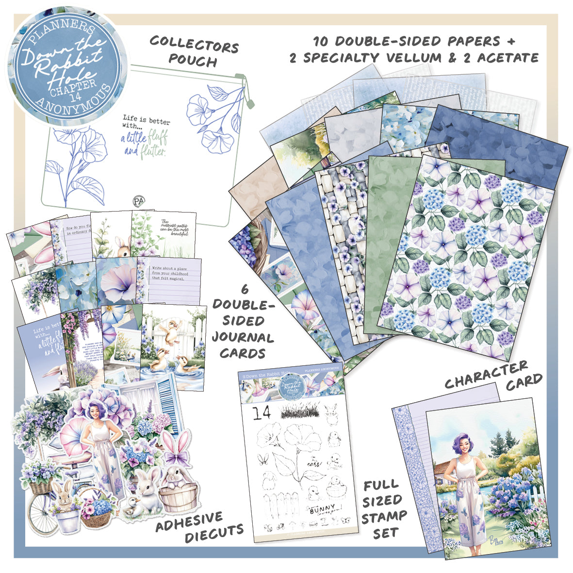 CH14: Down the Rabbit Hole Paper Lover Kit