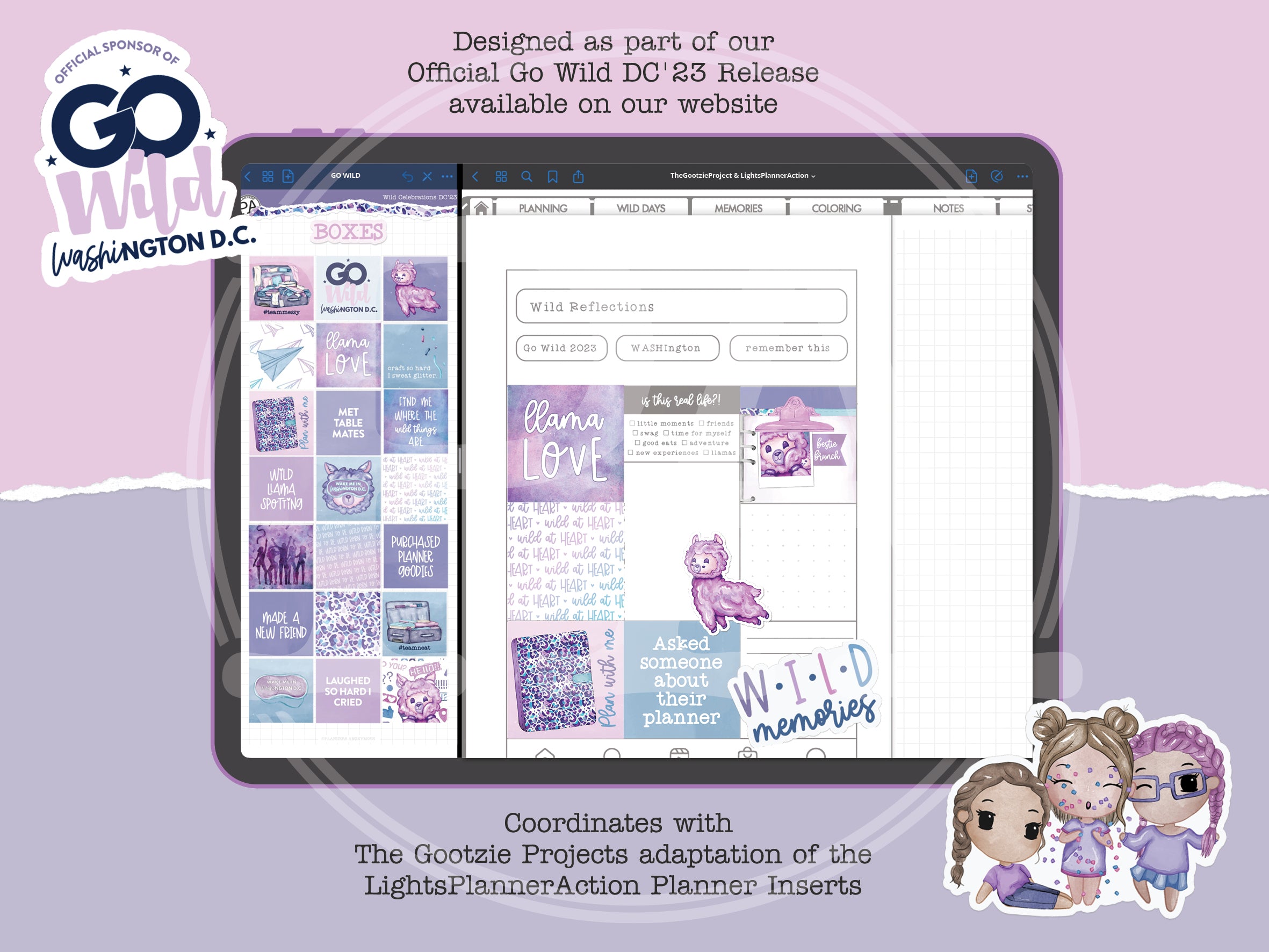 Llama Takeover - Goodnotes Sticker Pack