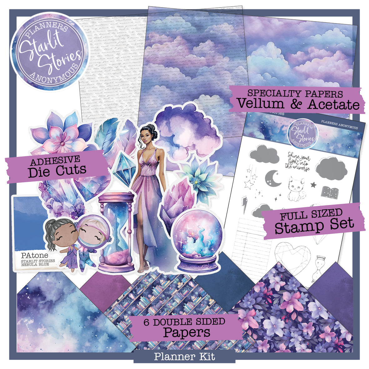 Starlit Stories Planner Kit