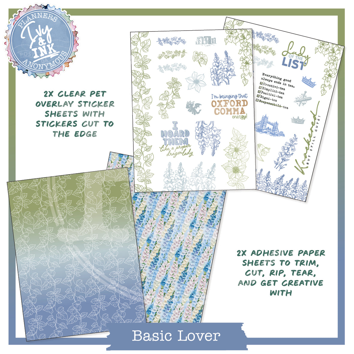 PC04: Ivy & Ink Basic Lover