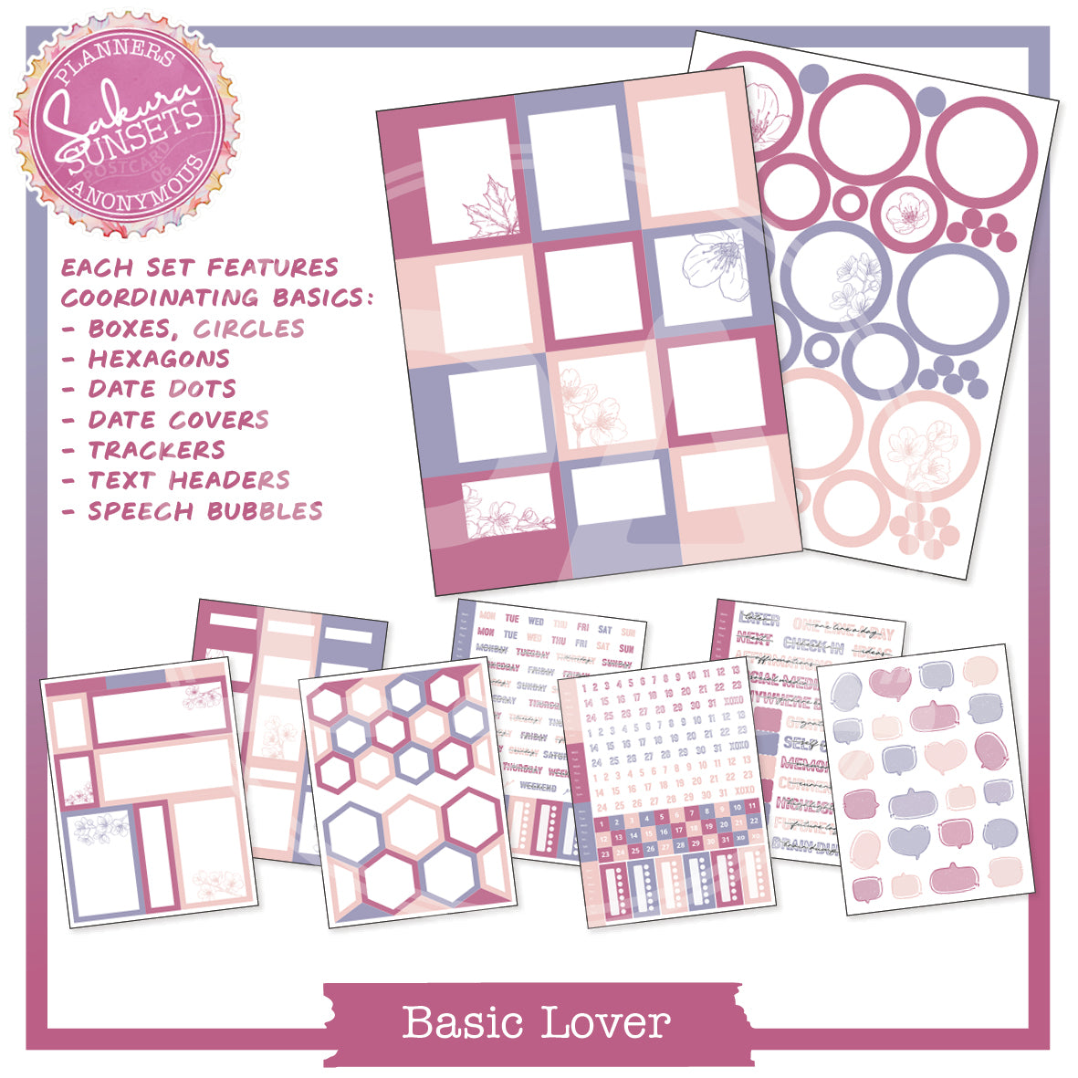 PC06: Sakura Sunsets Basic Lover