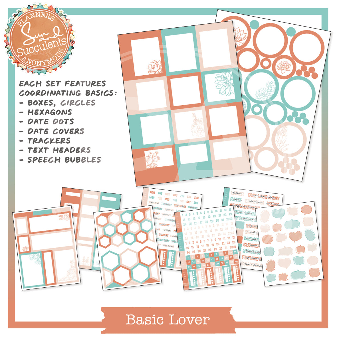 PC11: Sun and Succulents Basic Lover