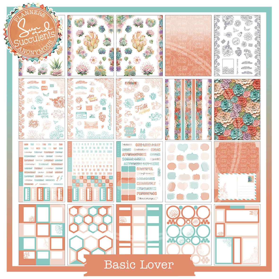 PC11: Sun and Succulents Basic Lover
