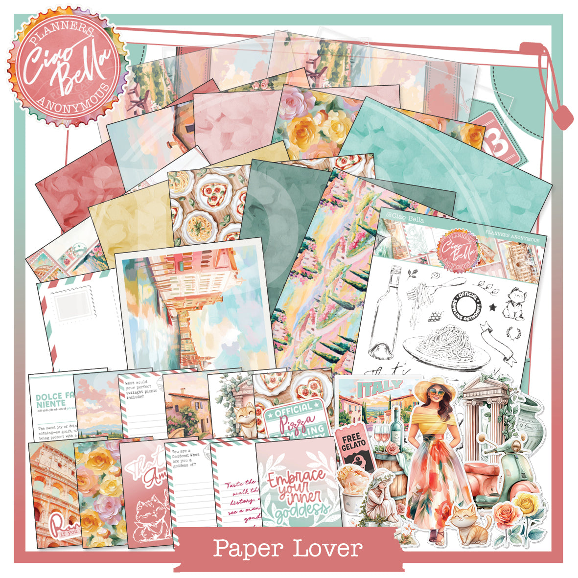 PC03: Ciao Bella Paper Lover Kit