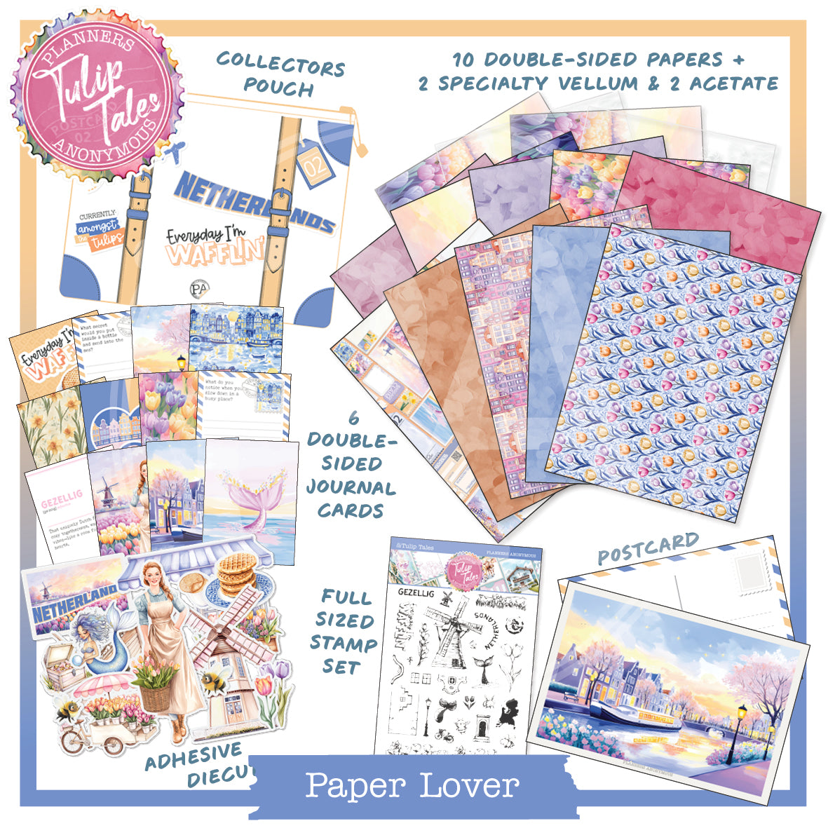 PC02: Tulip Tales Paper Lover Kit