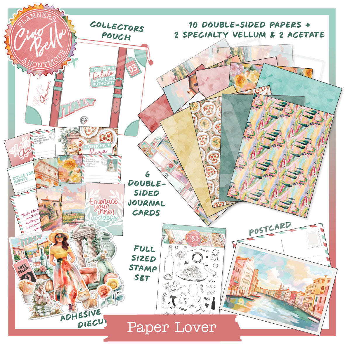 PC03: Ciao Bella Paper Lover Kit