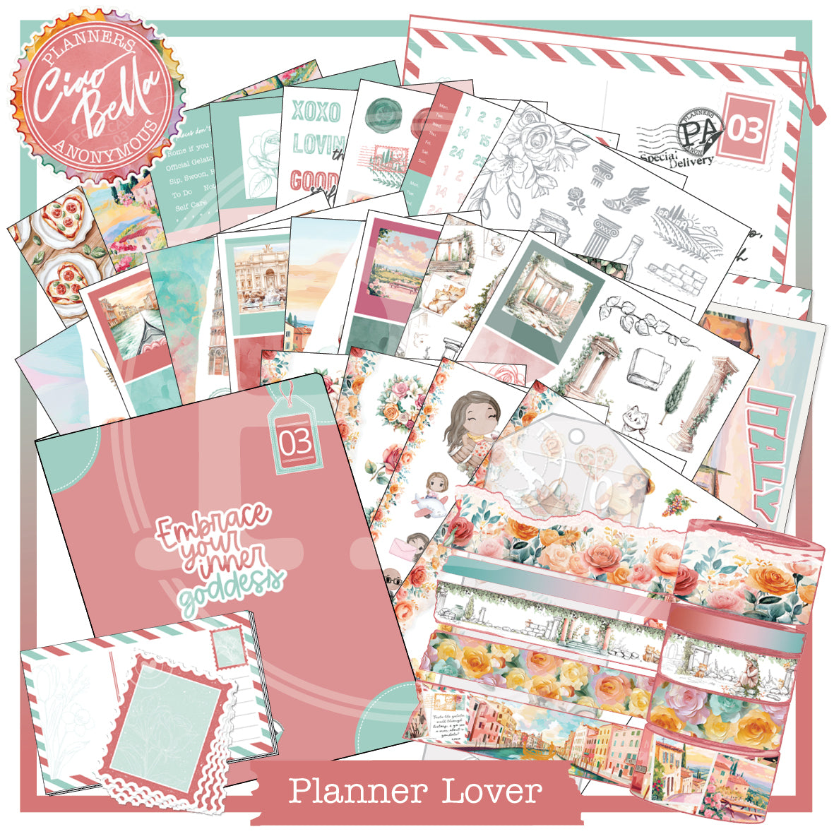 PC03: Ciao Bella Planner Lover Kit