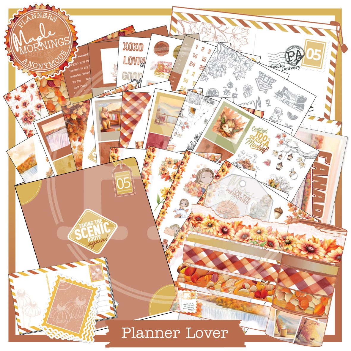 PC05: Maple Mornings Planner Lover Kit