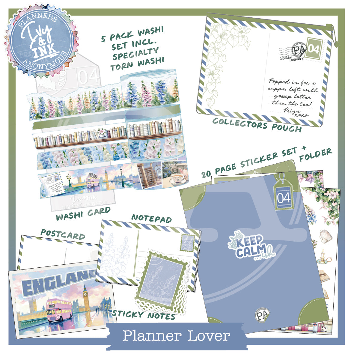 PC04: Ivy & Ink Planner Lover Kit
