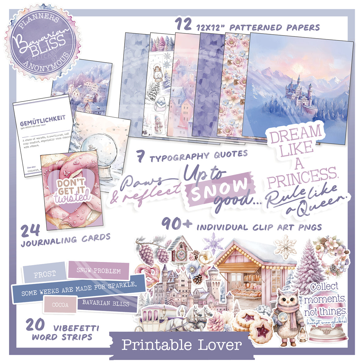 Printable Lover Subscription Kit