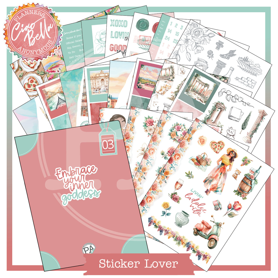 PC03: Ciao Bella Planner Lover Kit
