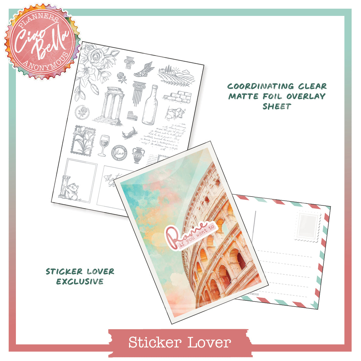 PC03: Ciao Bella Planner Lover Kit