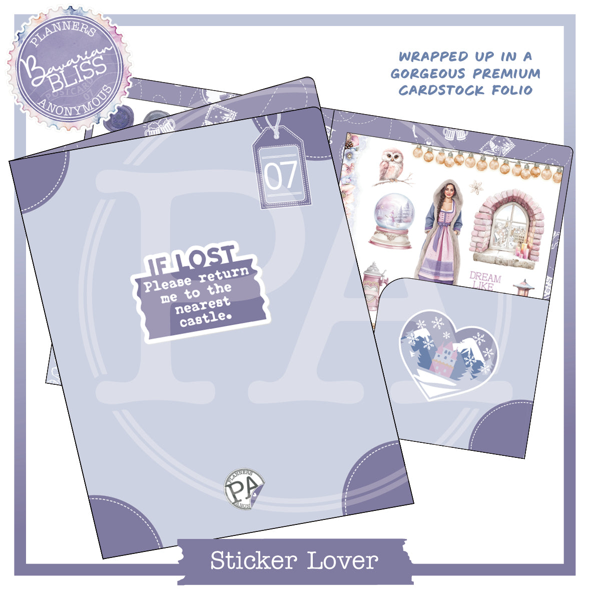 PC07: Bavarian Bliss Planner Lover Kit