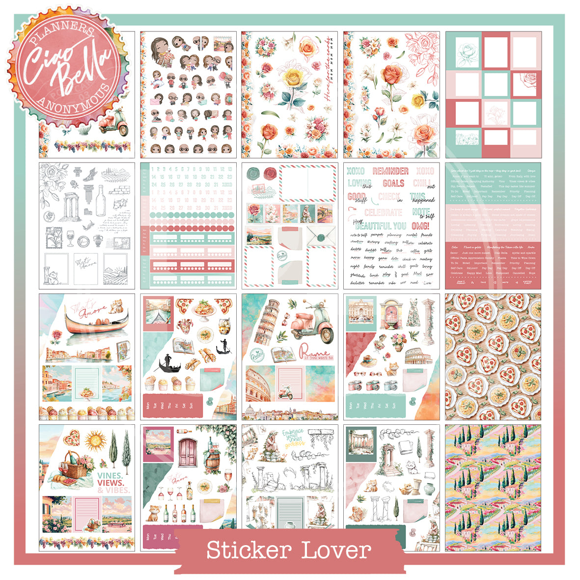 PC03: Ciao Bella Planner Lover Kit