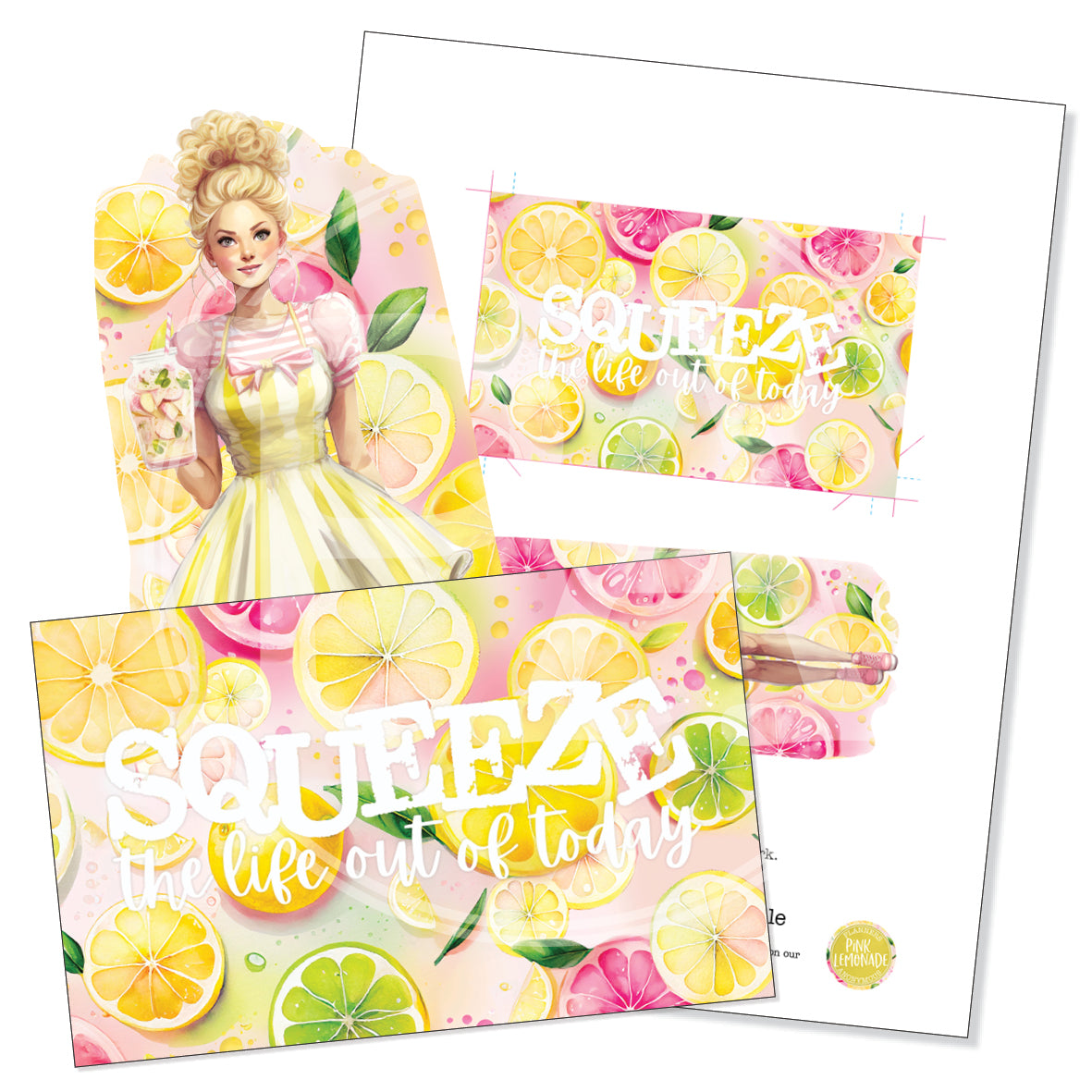 Pink Lemonade Pocket Printable