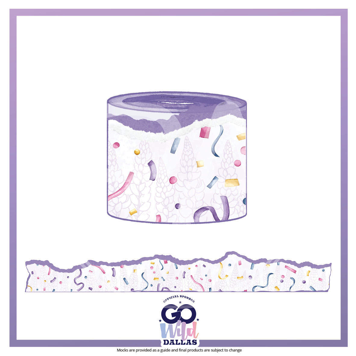 Go Wild Dallas '24 - Torn Washi