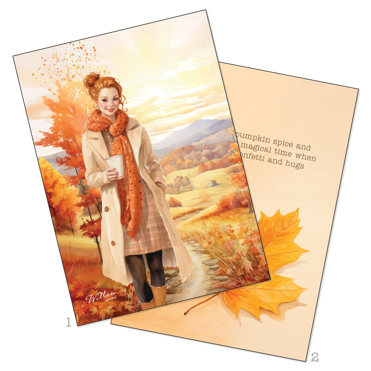 Farmhouse Fall Printable Art Card