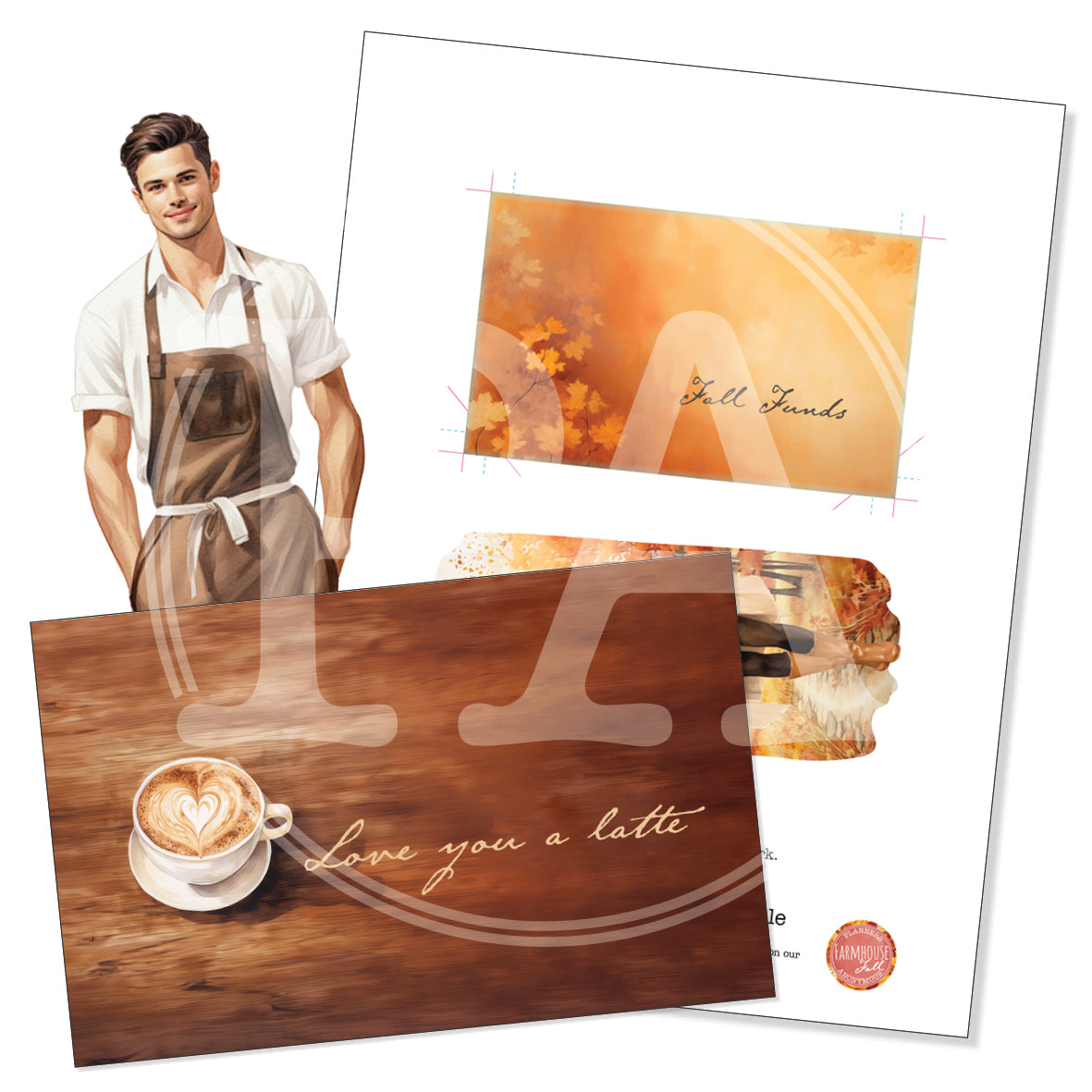 Coffee and Corgis Pocket Printable