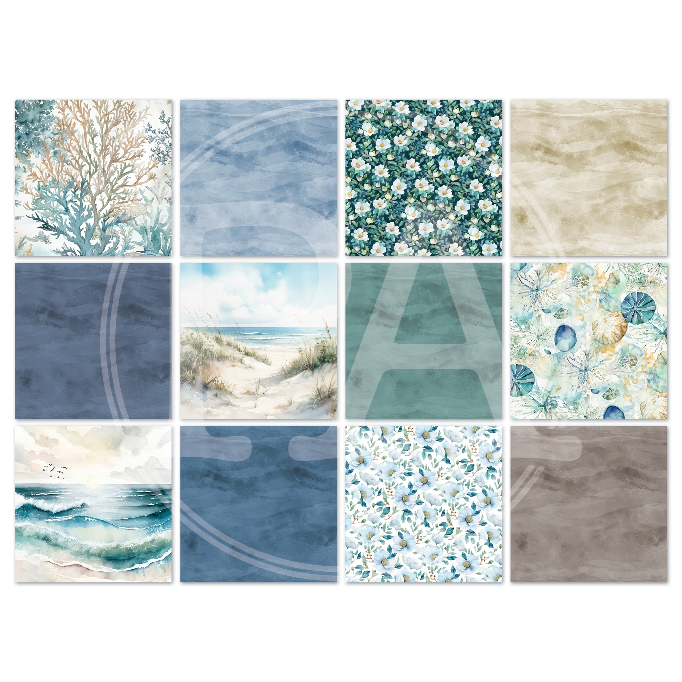Coastal Escape Creative Kit