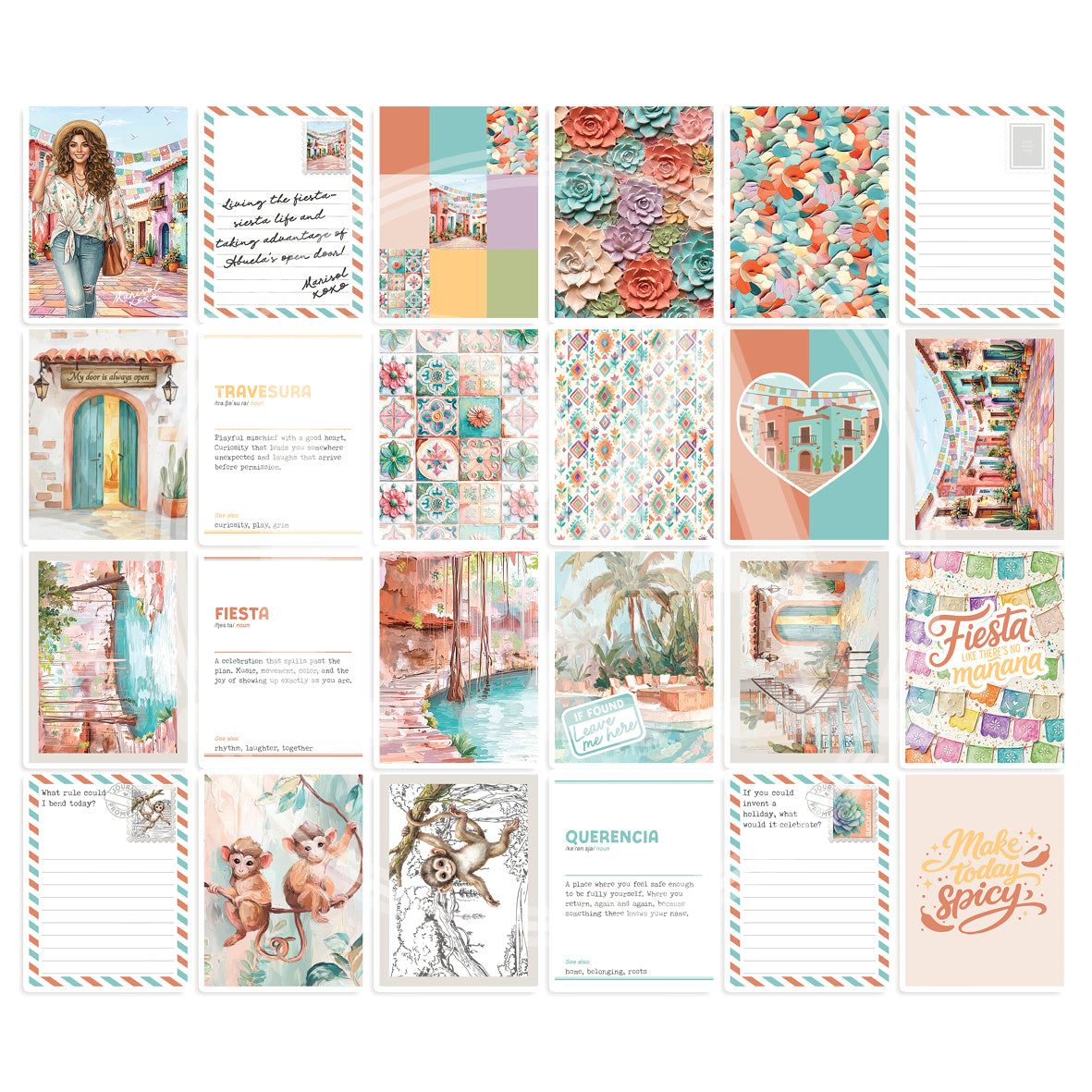 PC11: Sun and Succulents Journal Card Printable