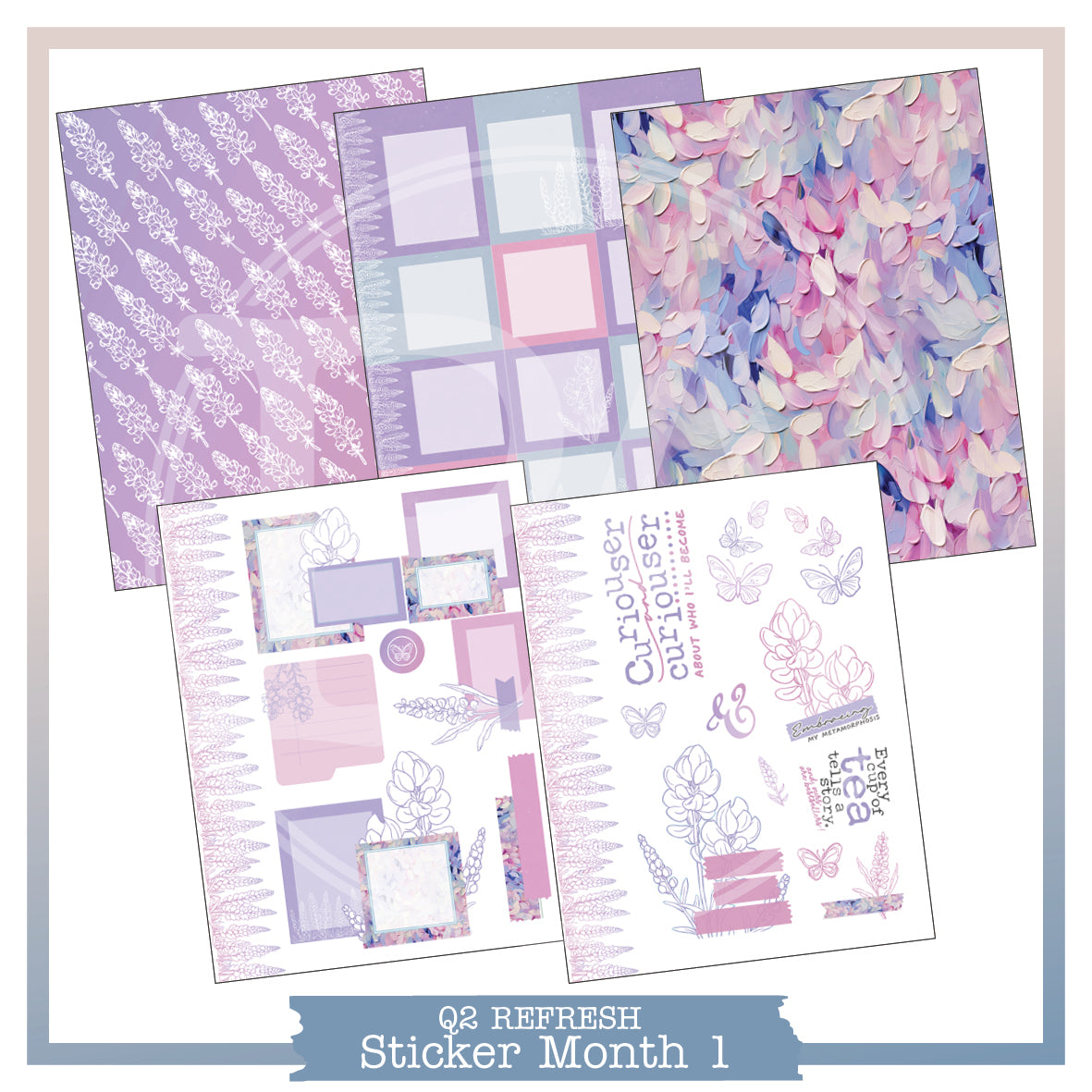 Chapters: Q2 Quarterly Refresh - Sticker set