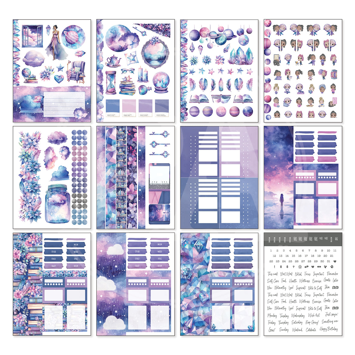 Starlit Stories Sticker Book