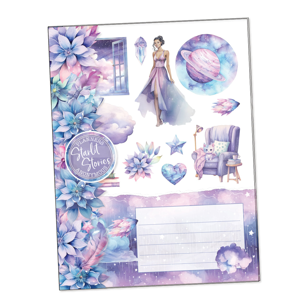 Starlit Stories Sticker Book