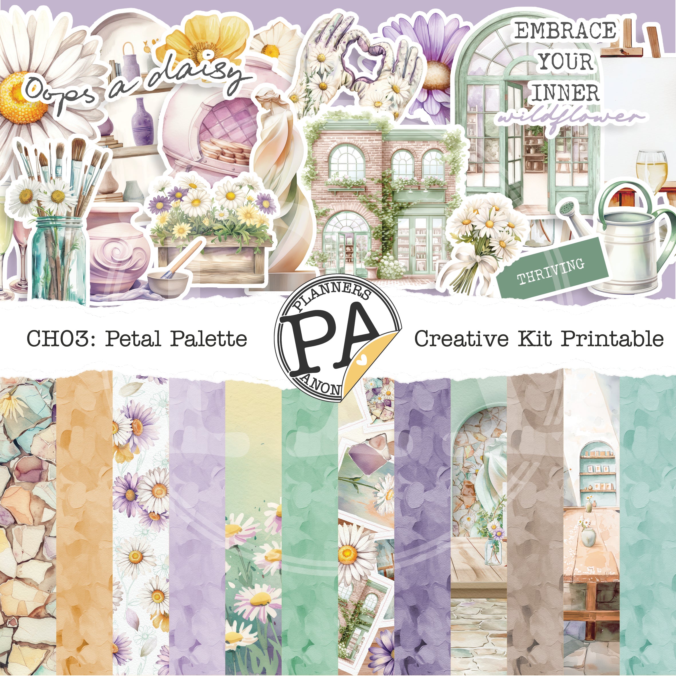 CH03: Petal Palette Creative Kit - Printable
