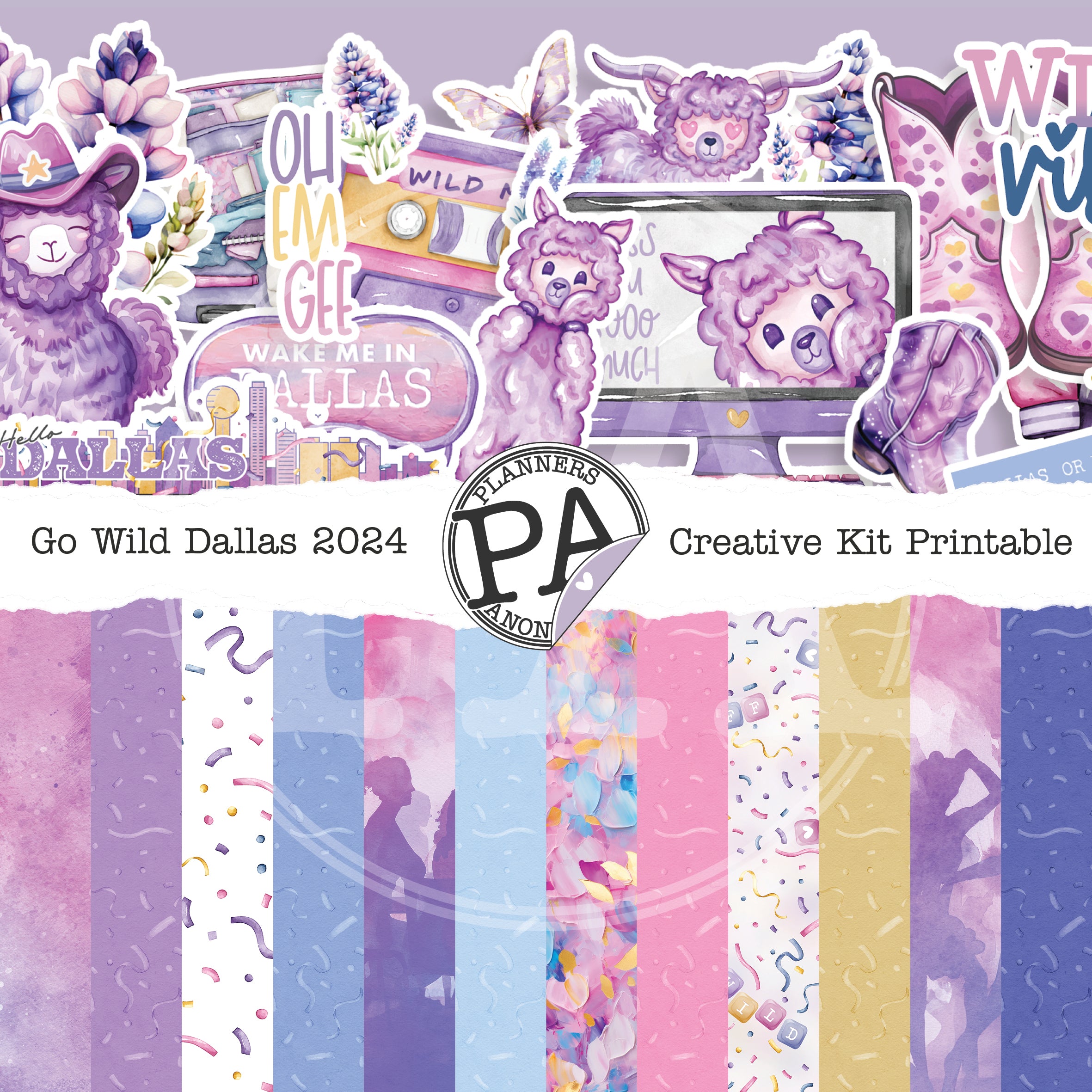 Go Wild '24 Dallas Creative Kit - Printable