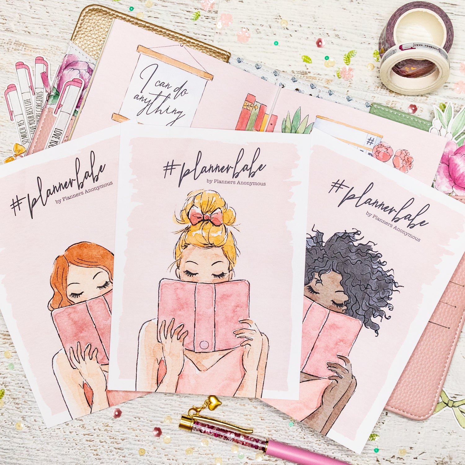 Planner Babe Art Dashboard Download