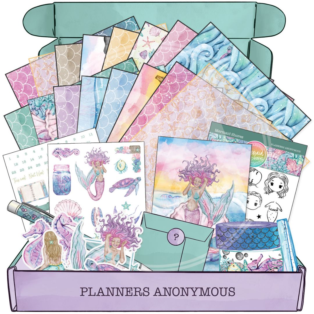 Mermaid Shores Planner Kit