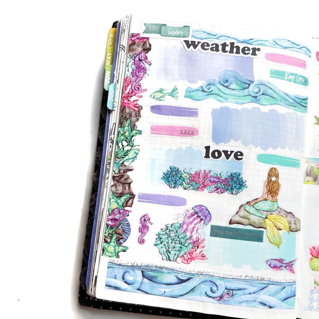 Mermaid Shores Sticker Book