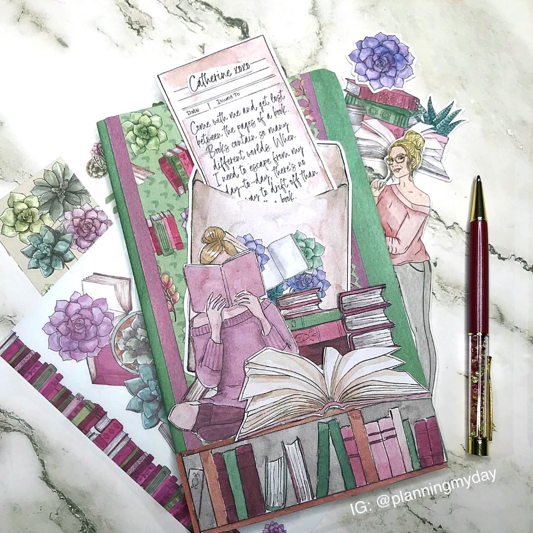 Book Lover 2 Planner Kit