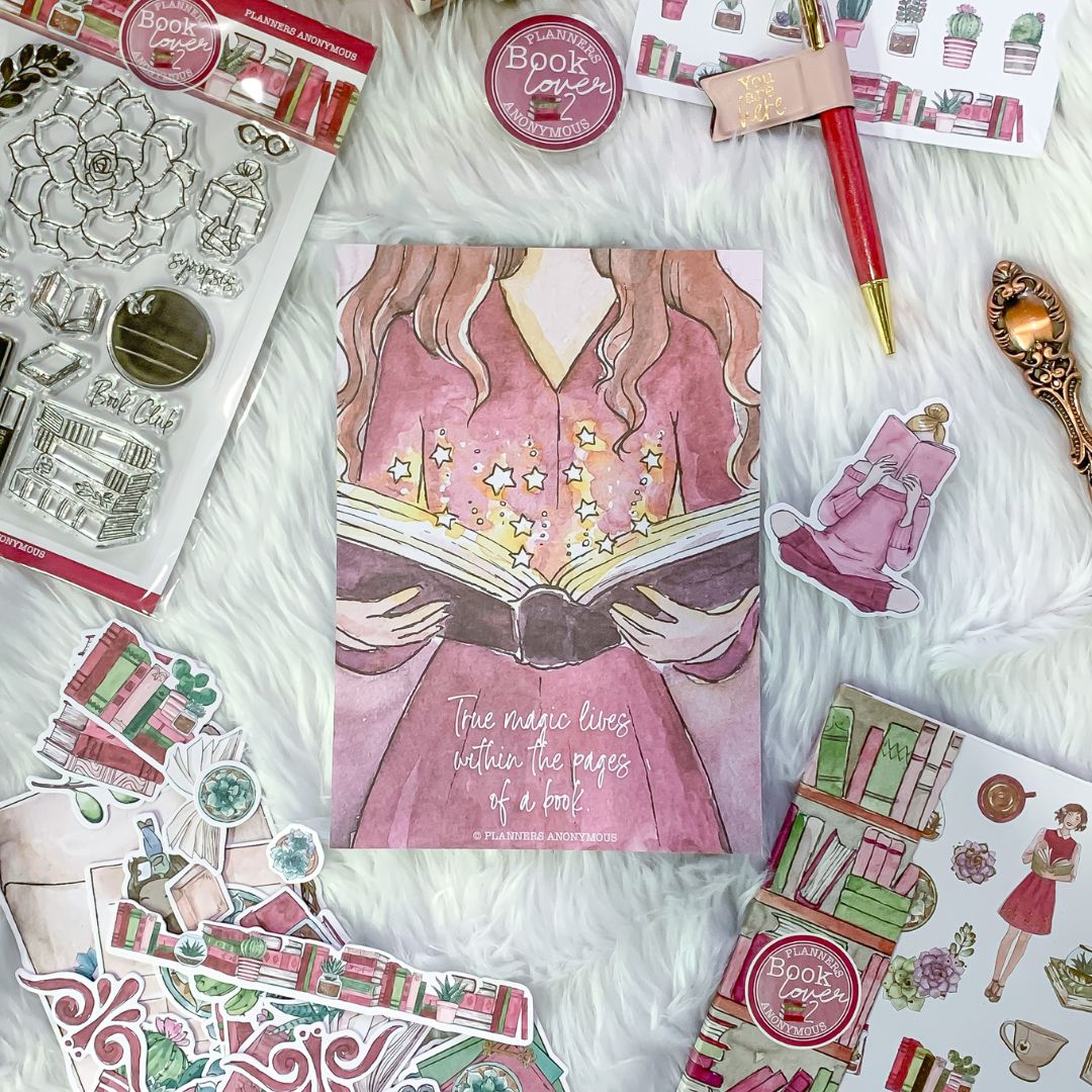 Book Lover 2 Planner Kit