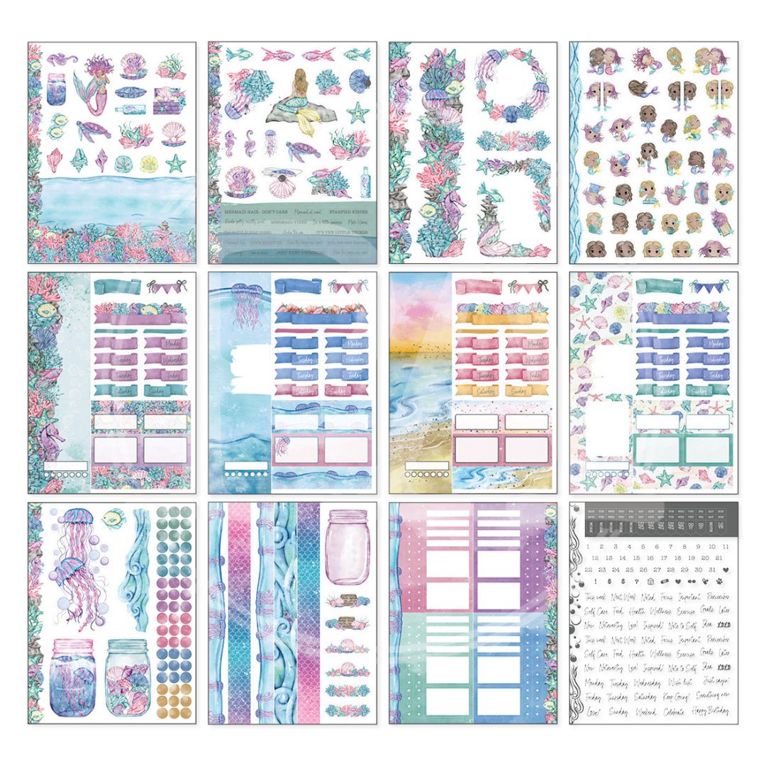 Mermaid Shores Sticker Book
