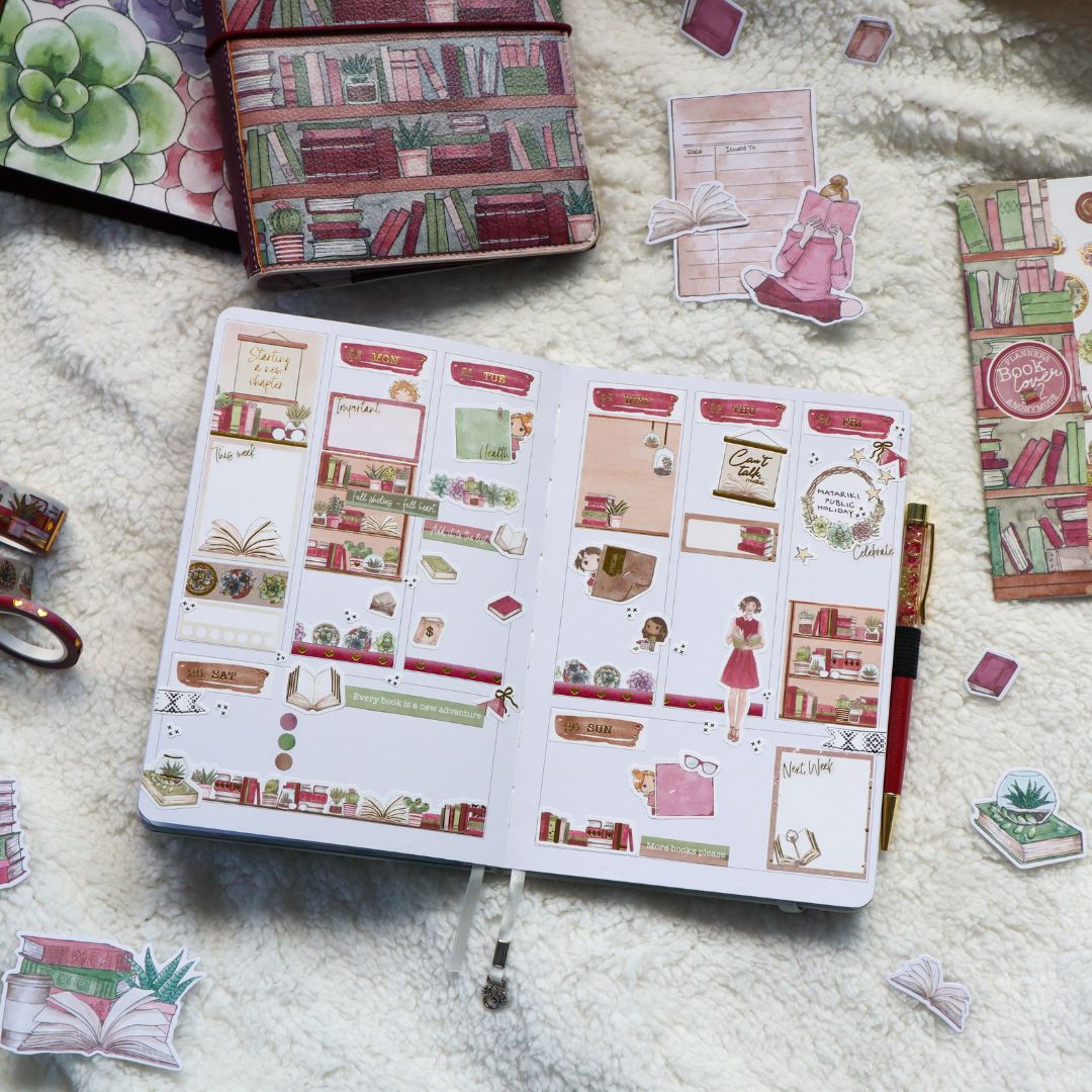 BookLover 2 Sticker Book