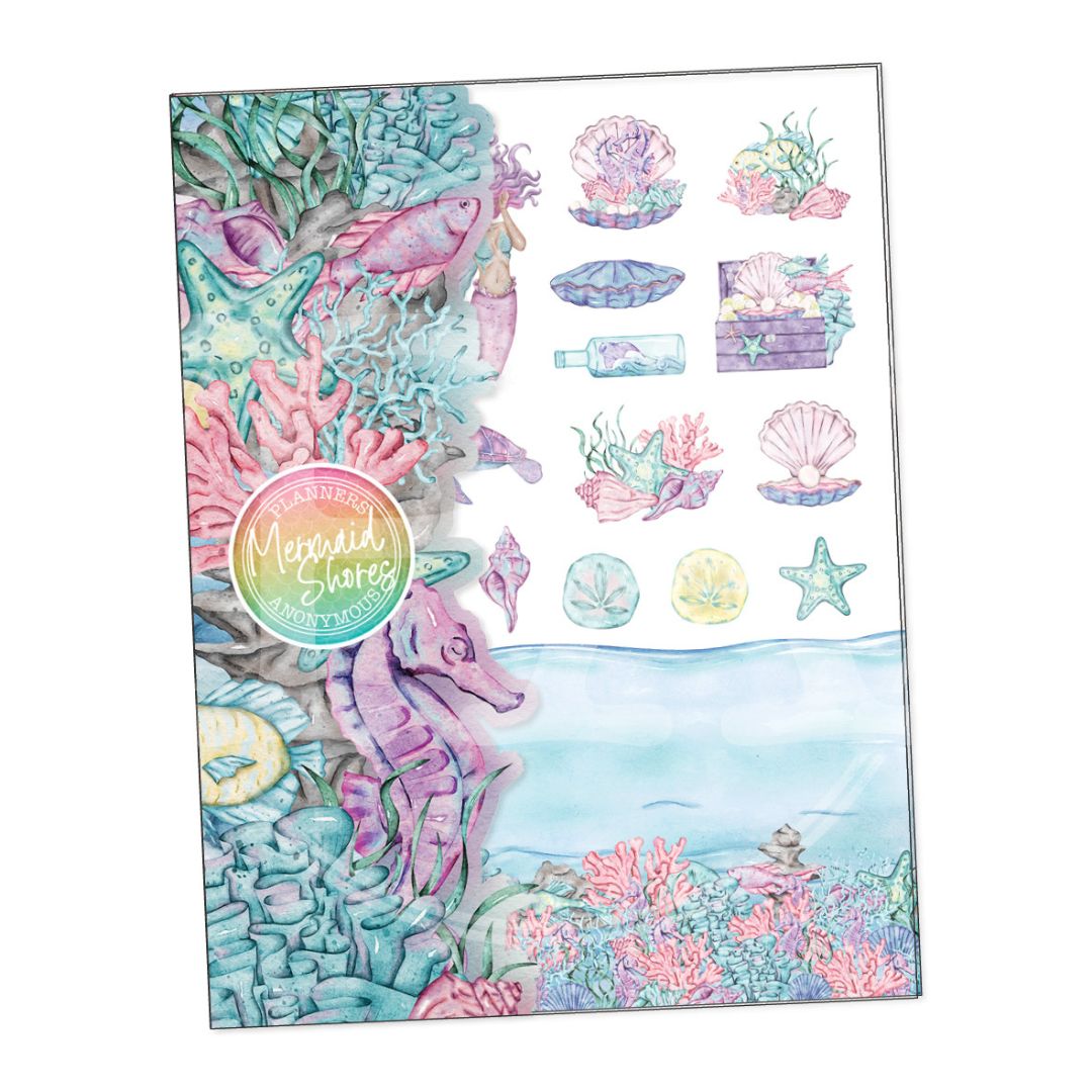 Mermaid Shores Sticker Book