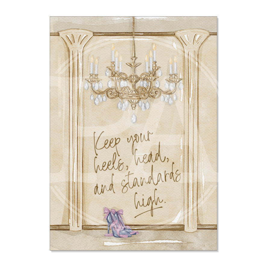 Masquerade Printable Art Card