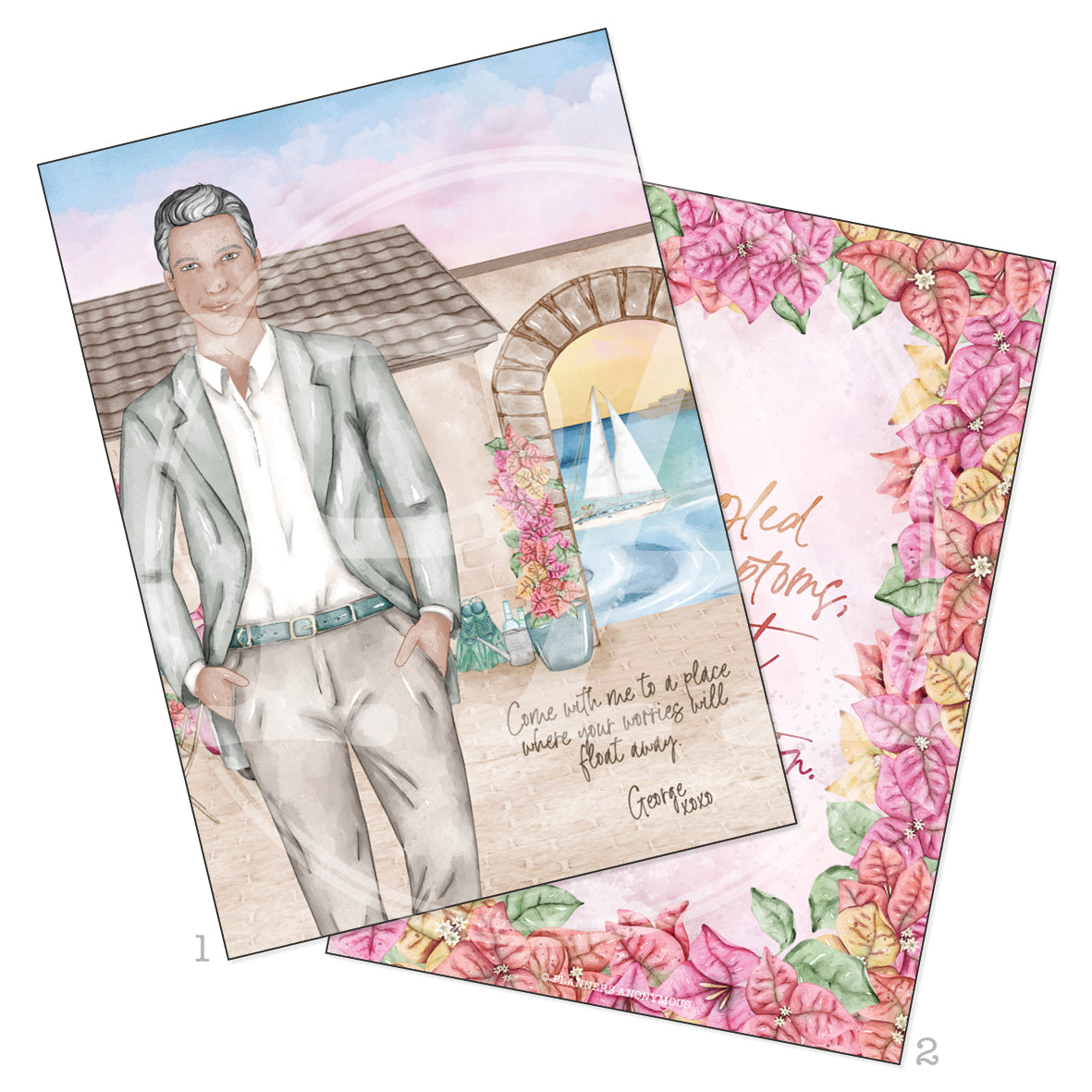 Riviera Printable Art Card